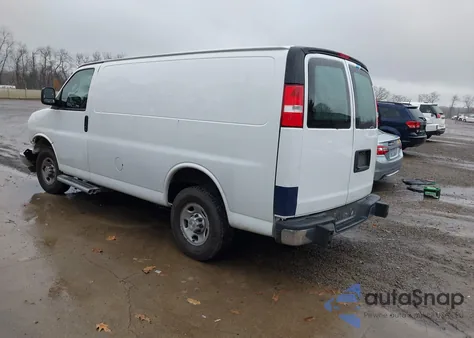 2023 Chevrolet Express Cargo Rwd 2500 Regular Wheelbase Wt from USA, damaged, VIN 1GCWGAFP5P1230752